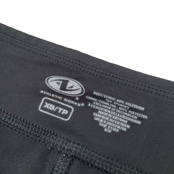 2/$20 Athletic Works Black Shorts Pants Sport Size: XS - Picture 6 of 8
